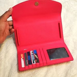 Juicy Couture pink wallet